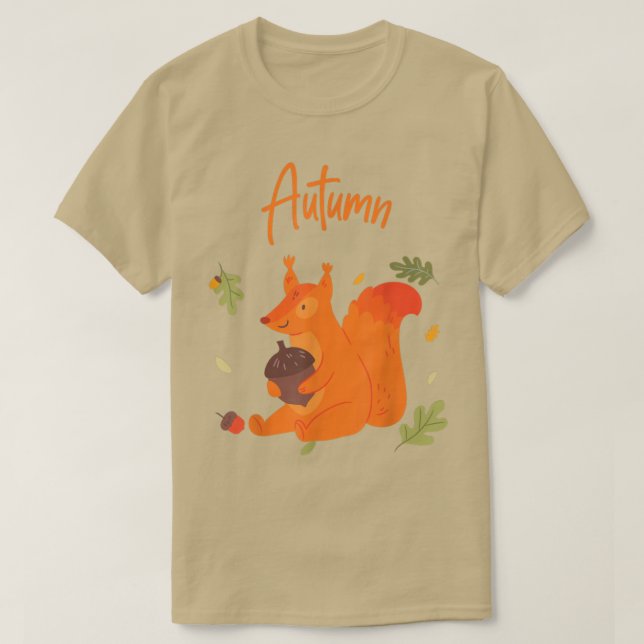 Herbstsaison T-Shirt (Design vorne)