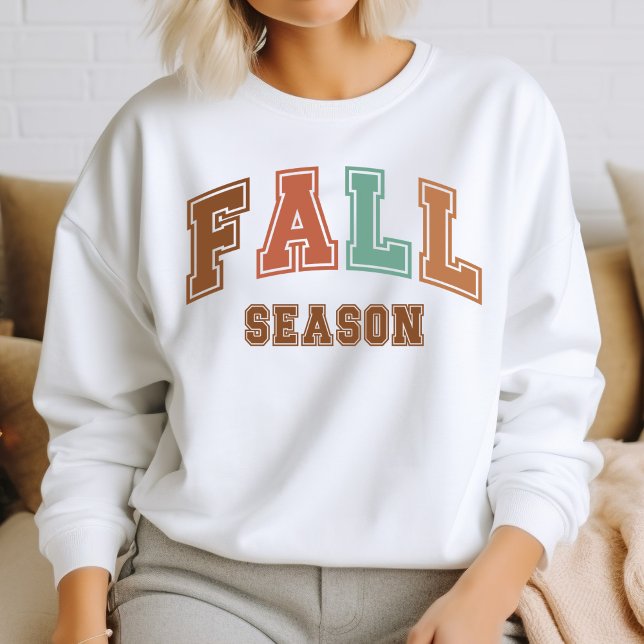 Herbstsaison Trendy Herbst Varsity Sweatshirt (Von Creator hochgeladen)