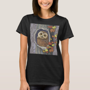 Herbstschale und Herbstfarben T - Shirt