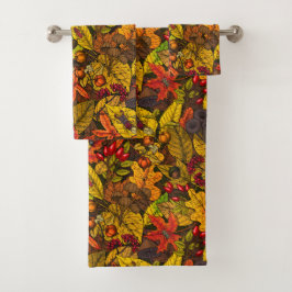 Herbstschätze Badhandtuch Set