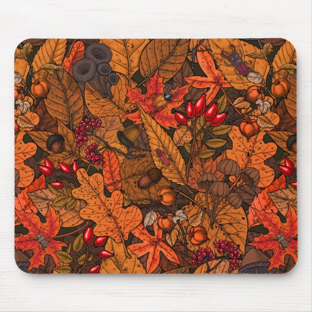 Herbstschätze Mousepad (Vorne)