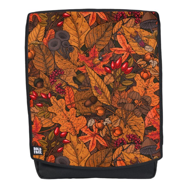 Herbstschätze Rucksack (Vorderseite)