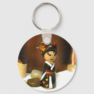 Herbstschmetterlinge III Schlüsselanhänger