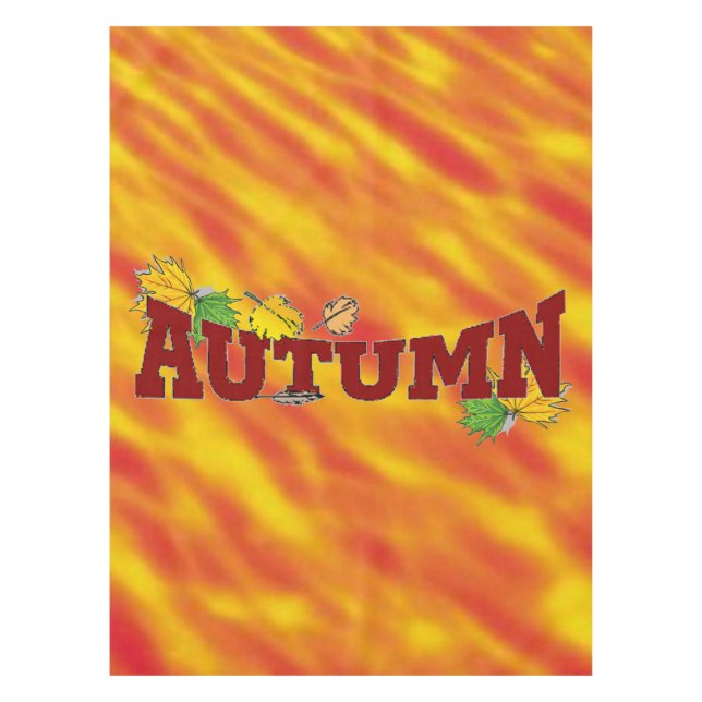 Herbstschönheit - tischdecke (Vorderseite)