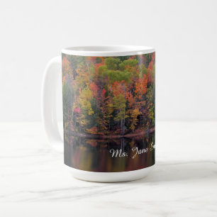 Herbstschuhe Herbstfarben-Tasse Kaffeetasse