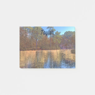 Herbstsee in Jungfrau Post-it Klebezettel