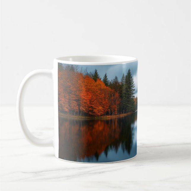 Herbstsee Kaffeetasse (Links)