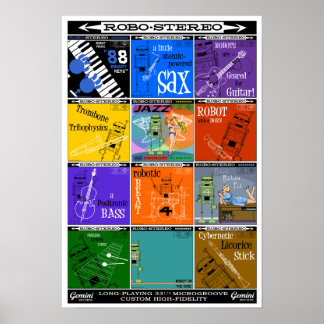 Herbstsee ROBO-STEREO Recod Album Poster