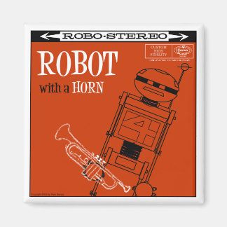 Herbstsee "ROBOT WITH A HORE" Magnet