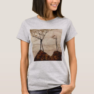 Herbstsonne und Bäume von Egon Schiele, Vintage Ar T-Shirt
