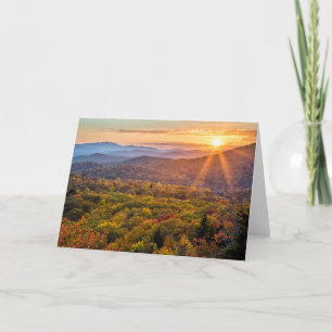 Herbstsonne von Beacon Heights Karte
