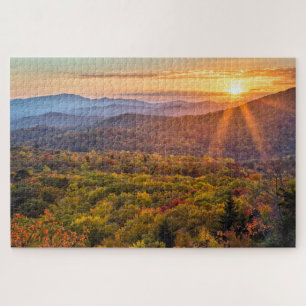 Herbstsonne von Beacon Heights Puzzle