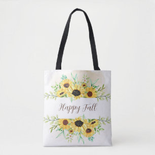 Herbstsonnenblumenrahmen mit anpassbarem Text 