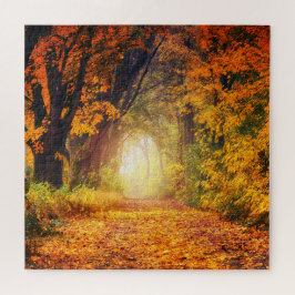 Herbstsonnenlandschaft 20" x 20" puzzle