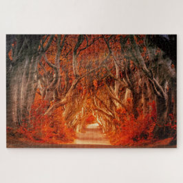 Herbstsonnenlichtlandschaft 20" x 30" puzzle
