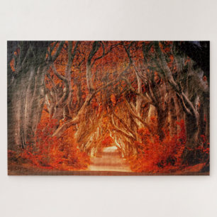 Herbstsonnenlichtlandschaft 20" x 30" puzzle