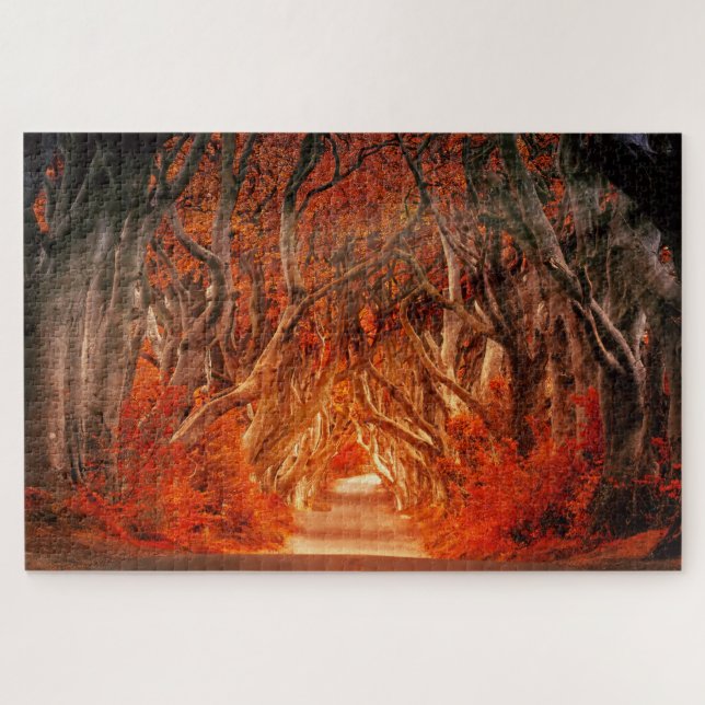 Herbstsonnenlichtlandschaft 20" x 30" puzzle (Horizontal)
