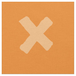 Herbstsonnenmotiv-Monogramm-Muster Stoff