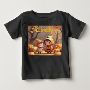 Herbstspaß mit einem Freund Baby T-shirt
