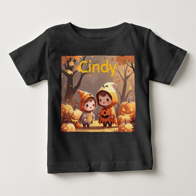 Herbstspass mit einem Freund Baby T-shirt (Vorderseite)
