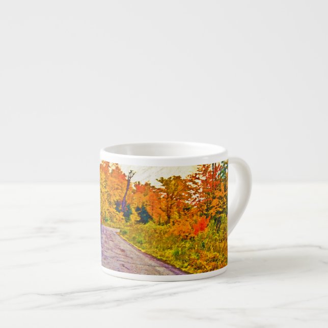 Herbstspaziergang Espressotasse (Vorderseite Rechts)