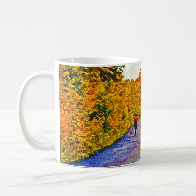 Herbstspaziergang Kaffeetasse (Links)