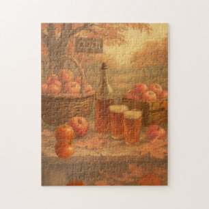 Herbstspende - Rustikale Cider-Verkostung Puzzle