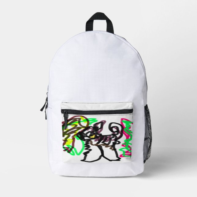 Herbstspiel Bedruckter Rucksack (Vorderseite)