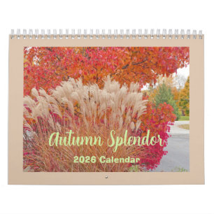 "HERBSTSPLENDOR" 12 MONATE KALENDER 2026