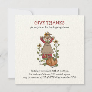 Herbstspur ・ Rückgrat Einladung