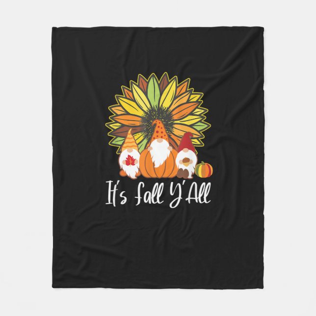 Herbstspürbis Herbstspürbis Herbst - Herbst! Fleecedecke (Vorderseite)