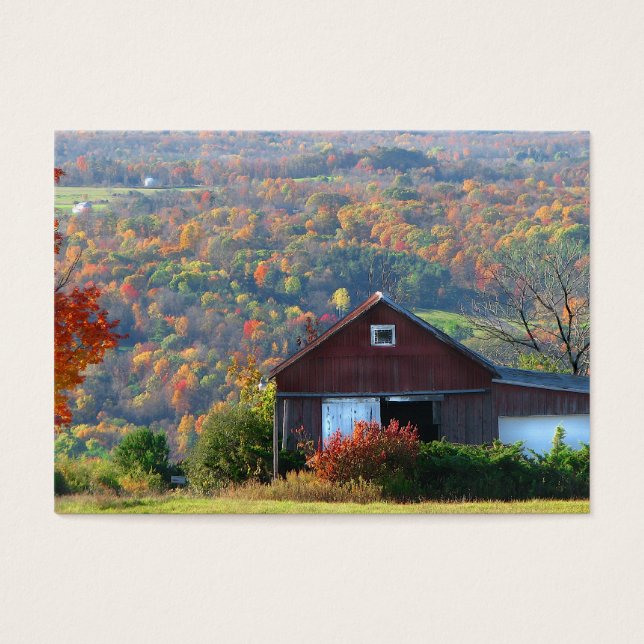 Herbststall und Hügel ATC (Vorderseite)