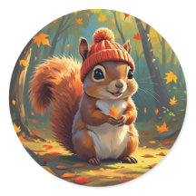 Herbststicker | Fall Eichhörnchen