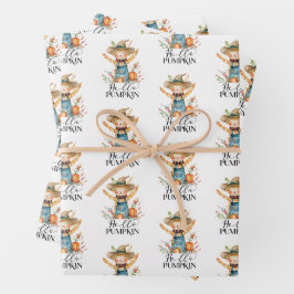 Herbststimmung Geschenkpapier Set