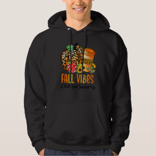 Herbststimmung und das Sped-Lehrerleben Kürbis ehe Hoodie