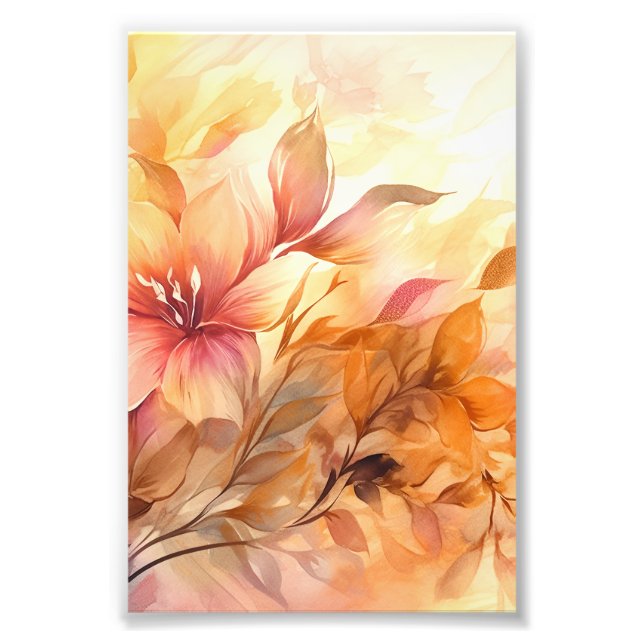 Herbststrauß Fotodruck (Vorne)