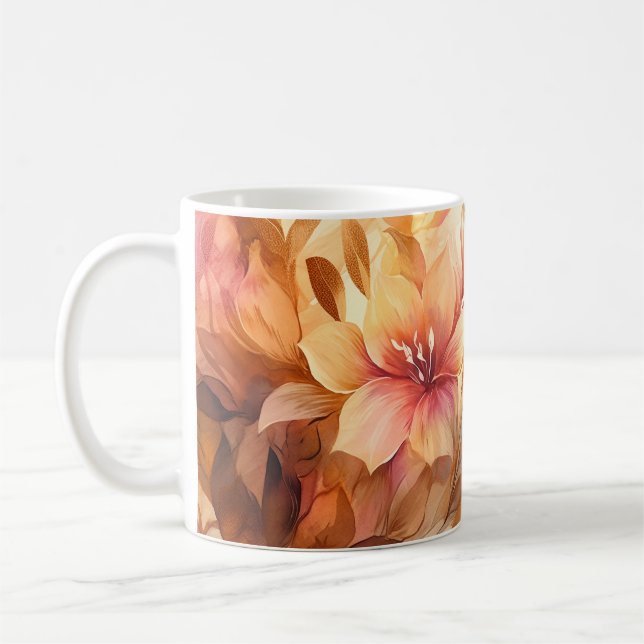 Herbststrauß Kaffeetasse (Links)