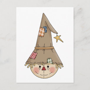 Herbststreifen Postkarte