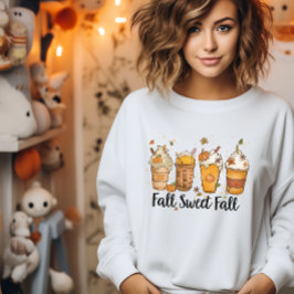 Herbstsüßer Fall Pumpkin Gewürzkaffee Sweatshirt