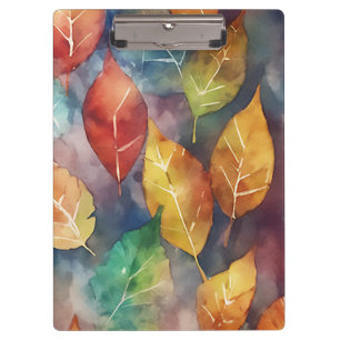 Herbstsymphonie der Farben Klemmbrett