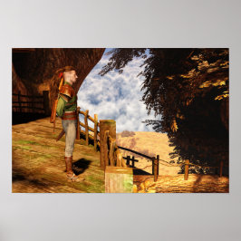 Herbsttag der stehenden Garde Poster