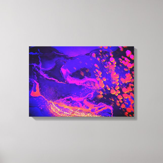 Herbsttanz Leinwanddruck (Vorderseite)