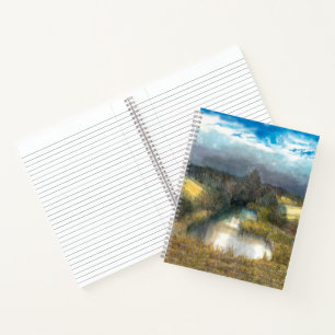 Herbstteich Notizbuch