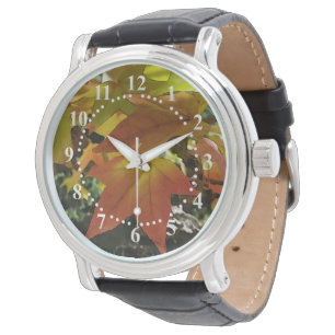 Herbsttöne Armbanduhr
