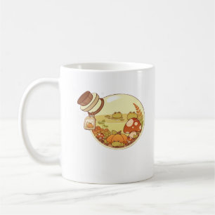 Herbsttrank Mit Fröschchen Klassisch Kaffeetasse