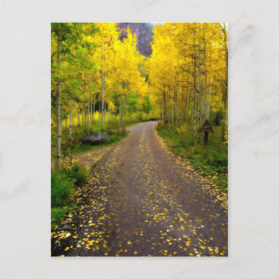 Herbsttraum Postkarte