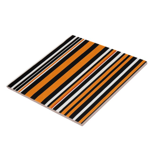 Herbsttrendy Orange Luxury Collection Fliese (Seite)