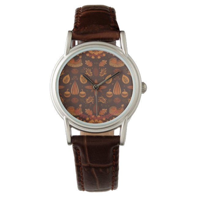 Herbstüberfluss Armbanduhr (Vorderseite)
