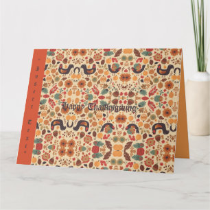 Herbstüberfluss Karte