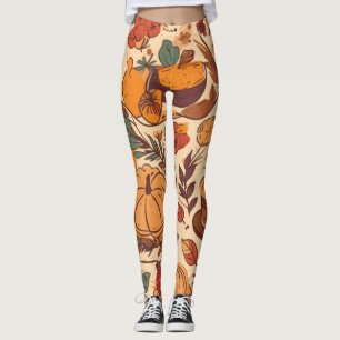 Herbstüberfluss Leggings
